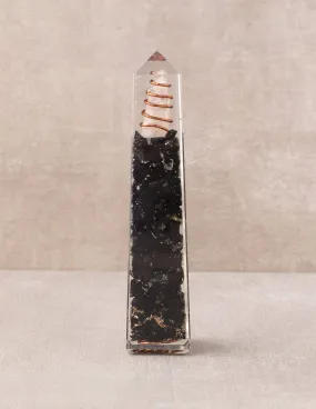 Black Tourmaline Orgone Tower