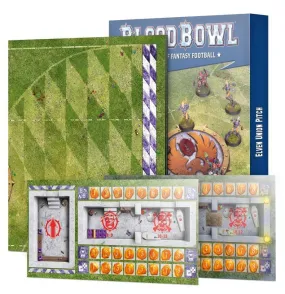 Blood Bowl Elven Union Pitch & Dugout