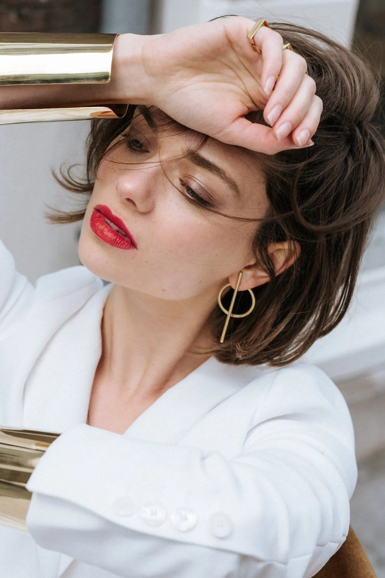Bold Earring SILVER