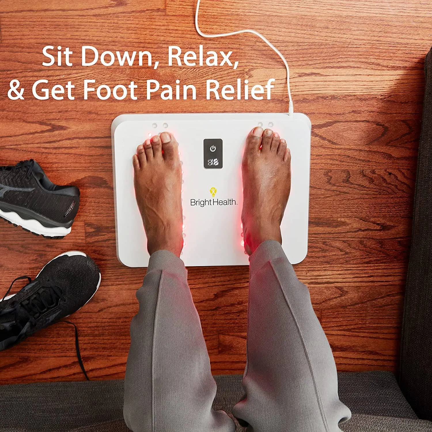 Bright Health Red Light Therapy Foot Pain Relief Device