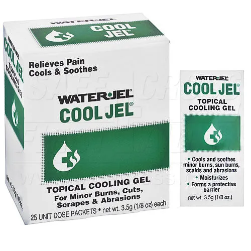 Burn Treatment Water Jel® Cool Jel - 25/3.5g Single use Packages