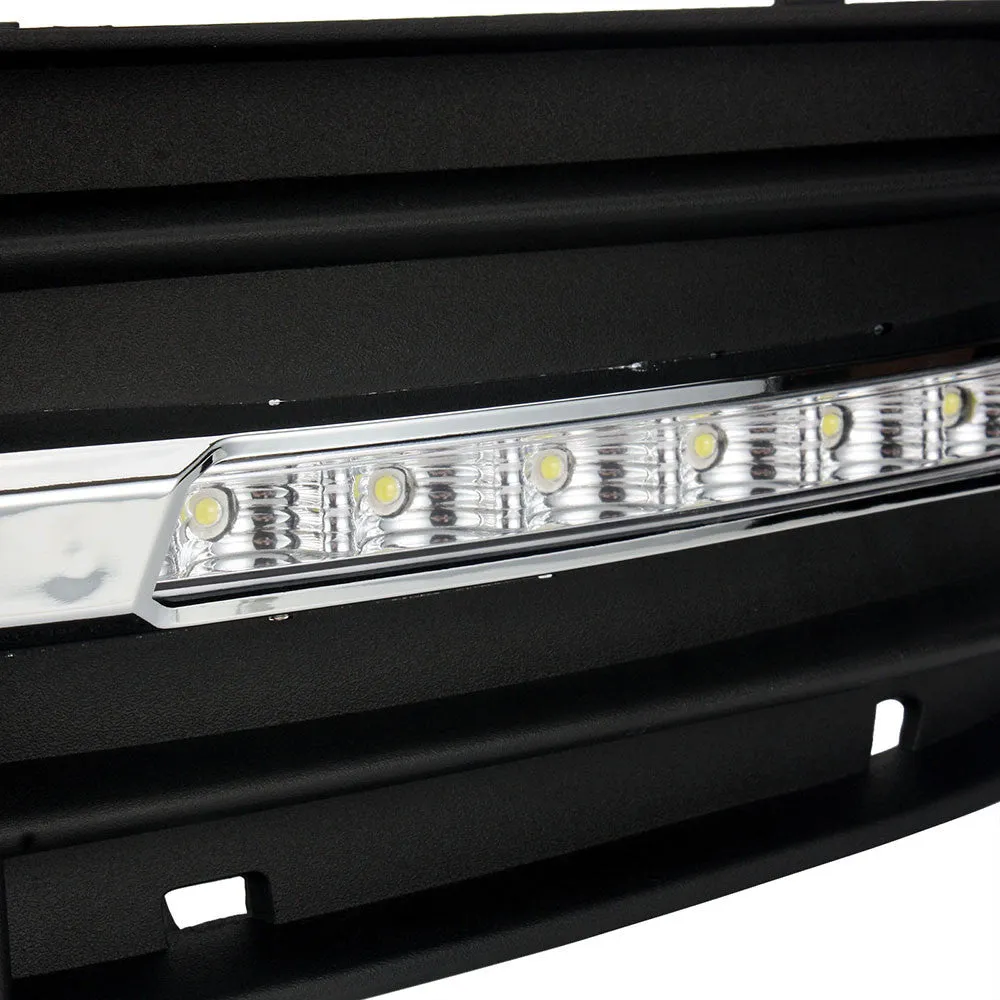 Car LED Daytime Running light DRL Fog Light For Audi A4 B8 2009-2012
