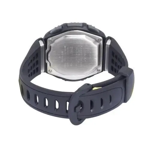 CASIO MEN'S PEDOMETER BLACK RESIN STRAP WATCH SGW200-1