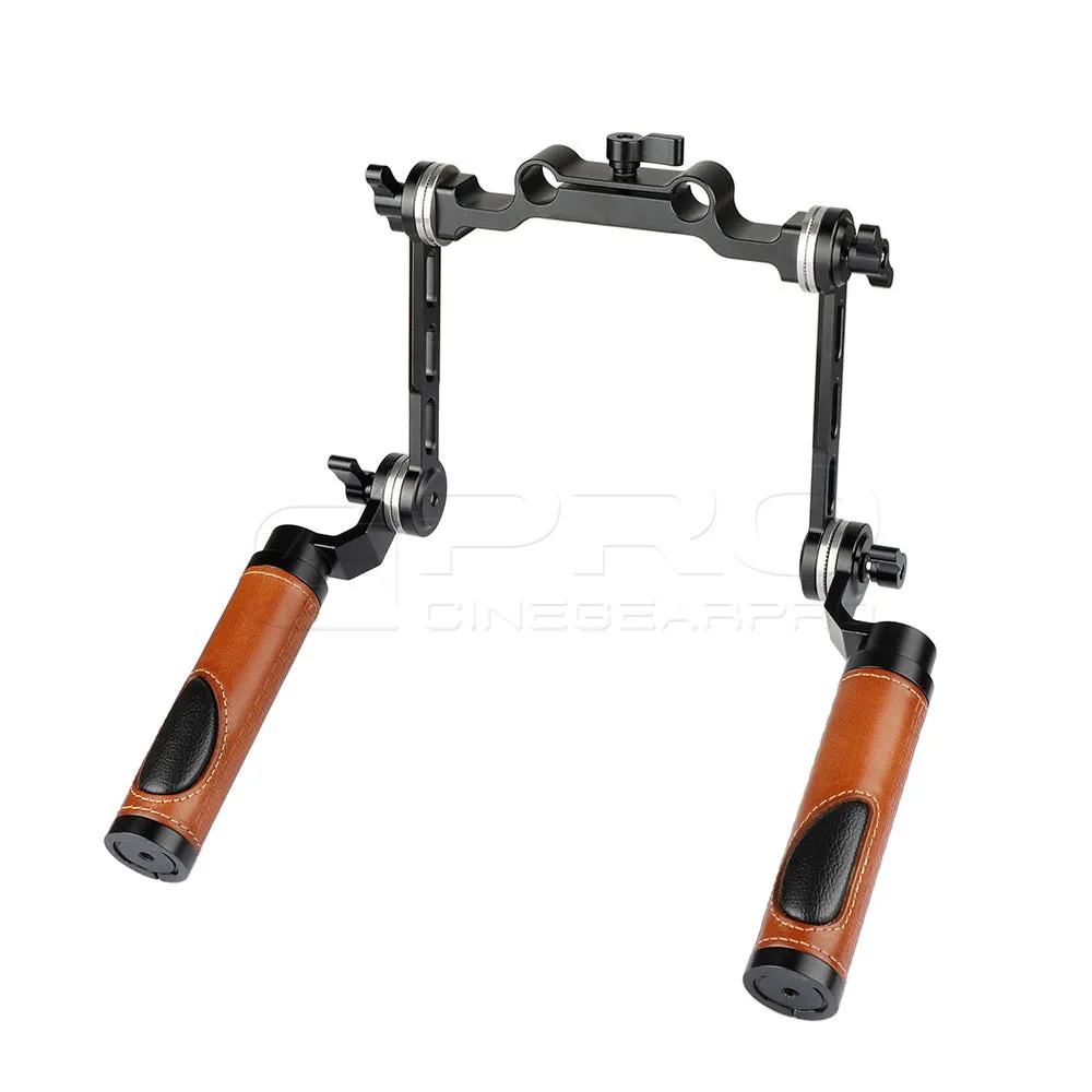 CGPro Arri Rosette Handle Grip Extension Arm with Nato Rail