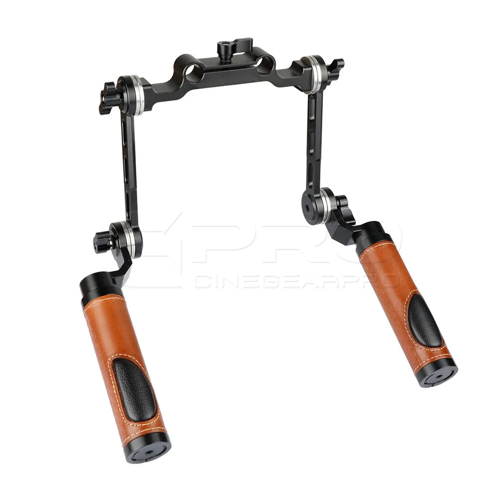 CGPro Arri Rosette Handle Grip Extension Arm with Nato Rail