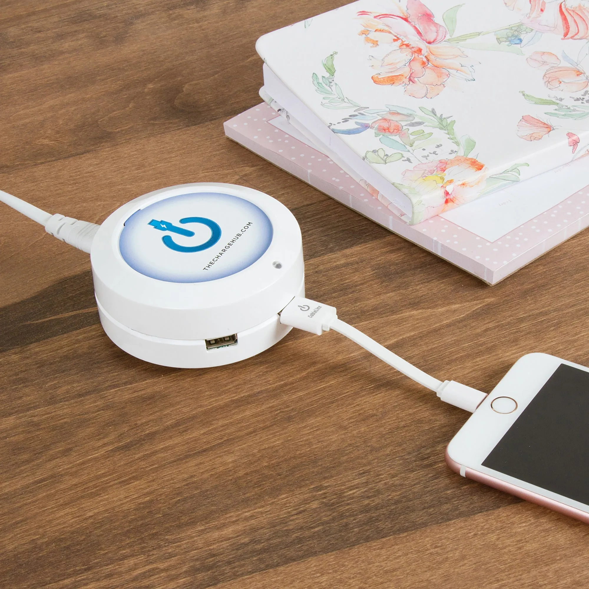 ChargeHub X3 – 3 Port USB Desktop Charging Station
