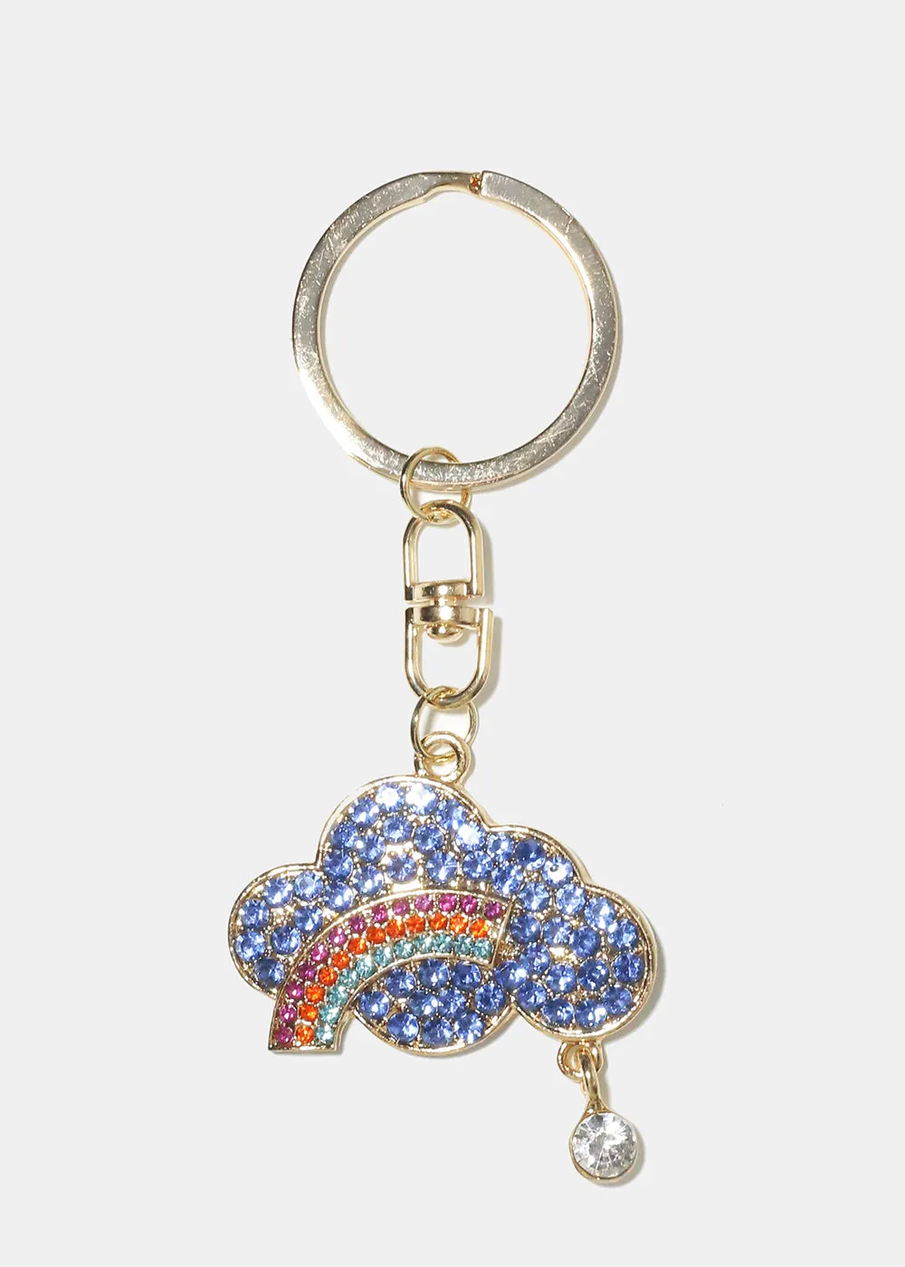 Cloud Rainbow Keychain