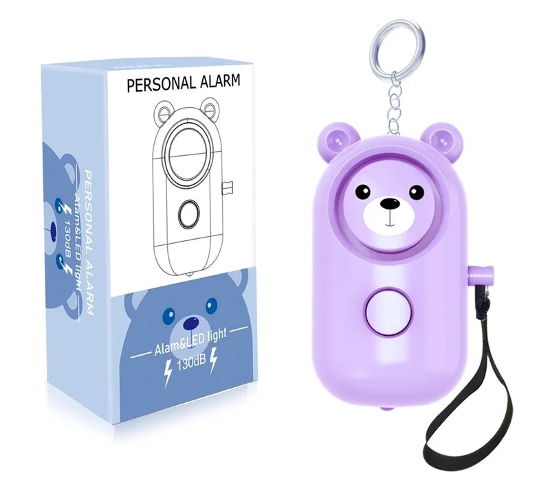 Cross-border New Arrival Anti-pervert Alarm Outdoor Emergency Alert Device Personal Alarm Female Student Self-defense Keychain Elderly