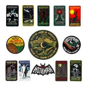 Cryptozoology Cryptid Patch