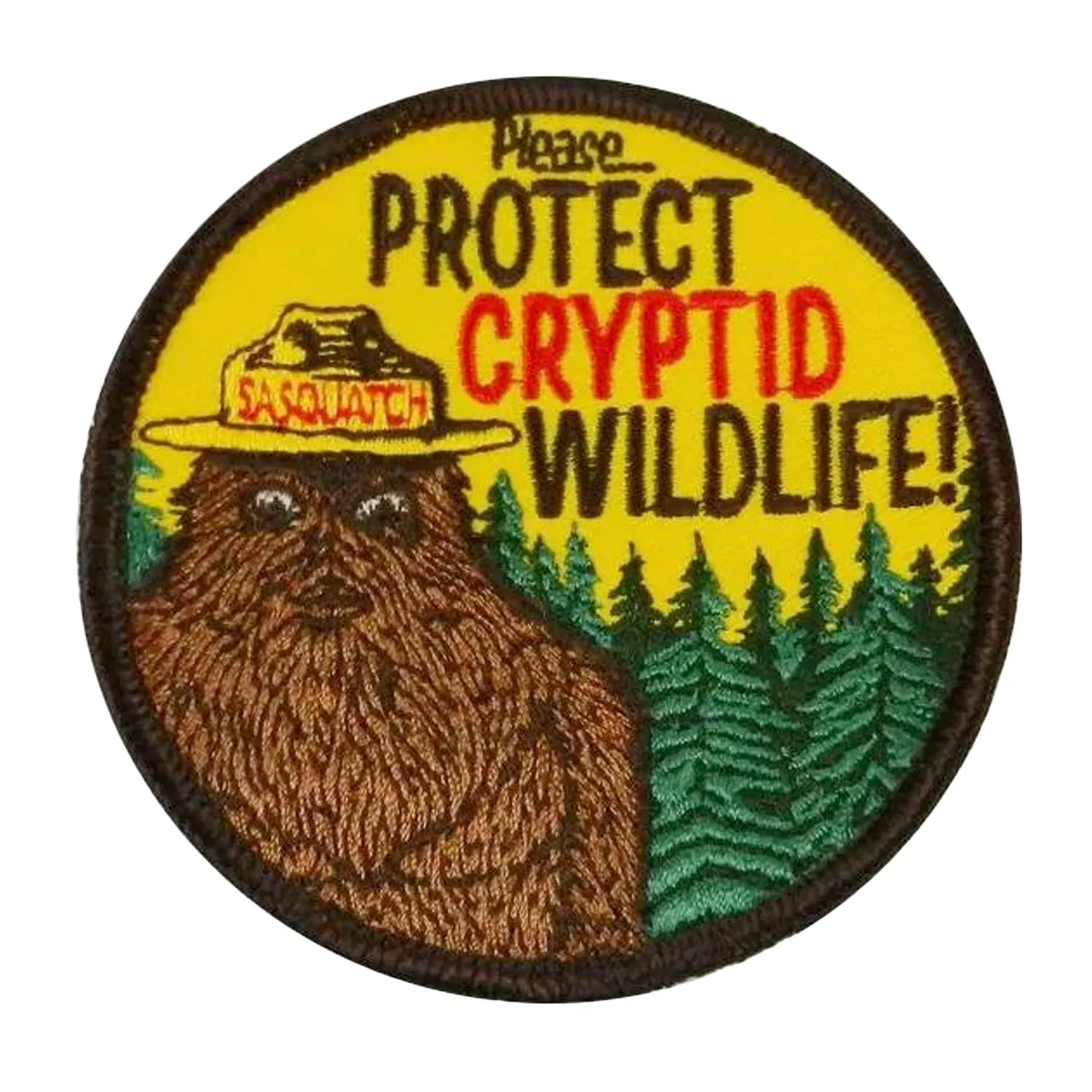 Cryptozoology Cryptid Patch