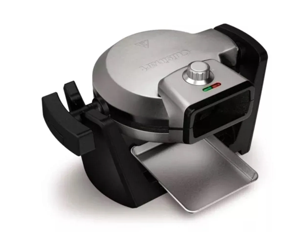 Cuisinart Convertible Belgian Waffle Maker Bake Vertical Bake Horizontal - Certified Refurbished