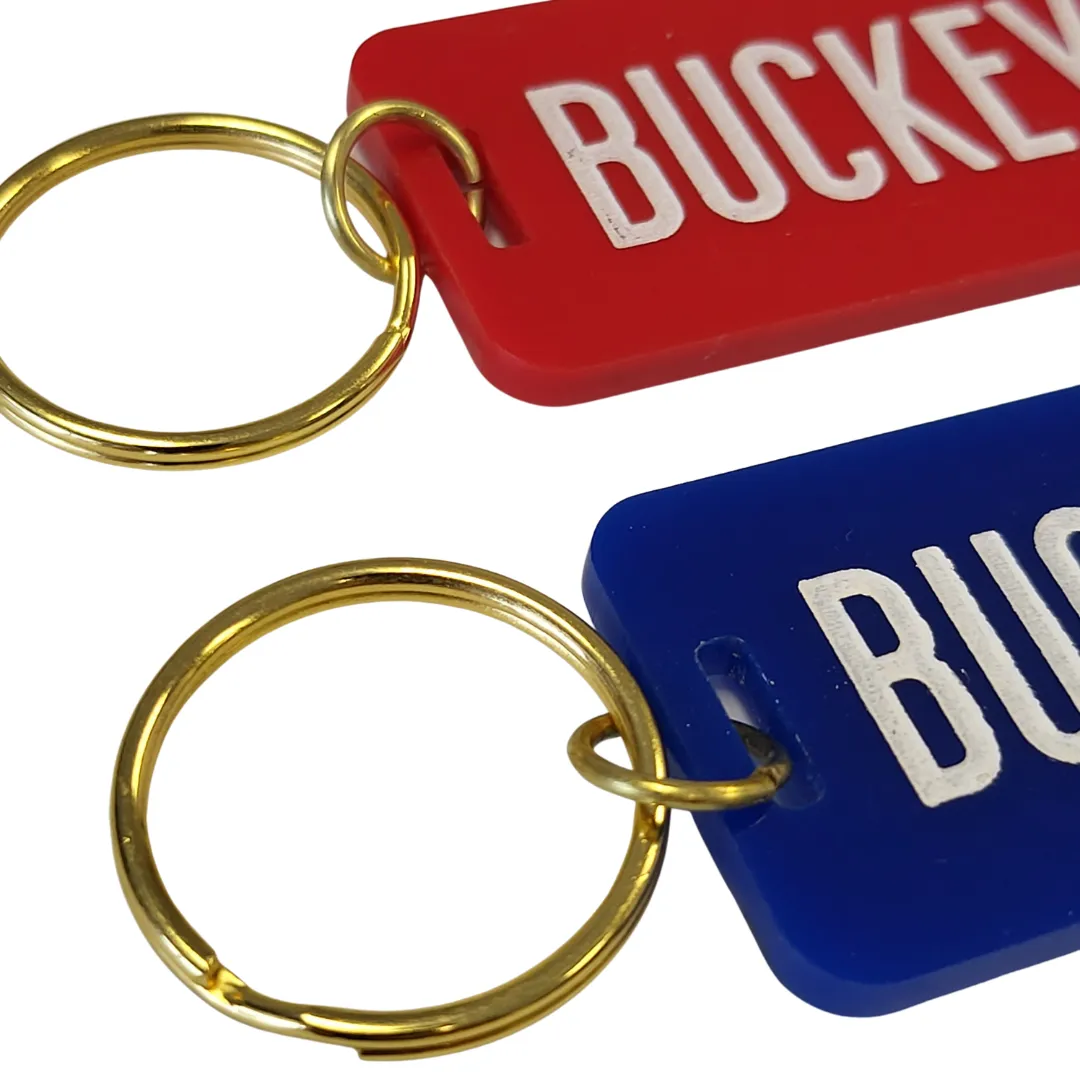 Custom Rectangle Keychain