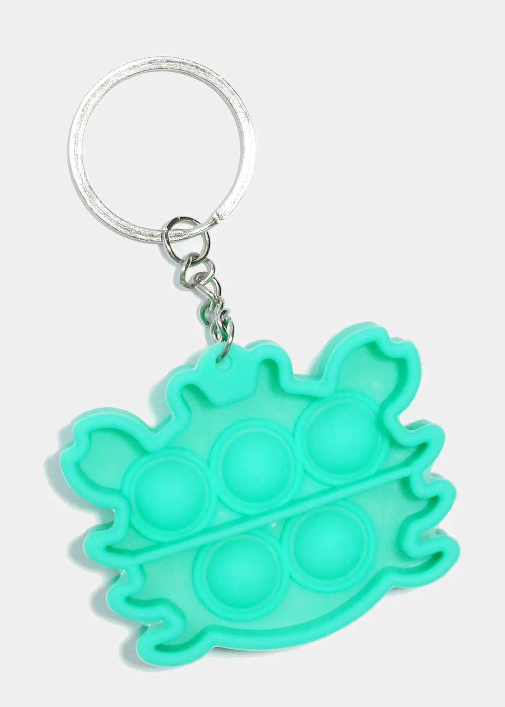 Cute Crab Push Pop KeyChain