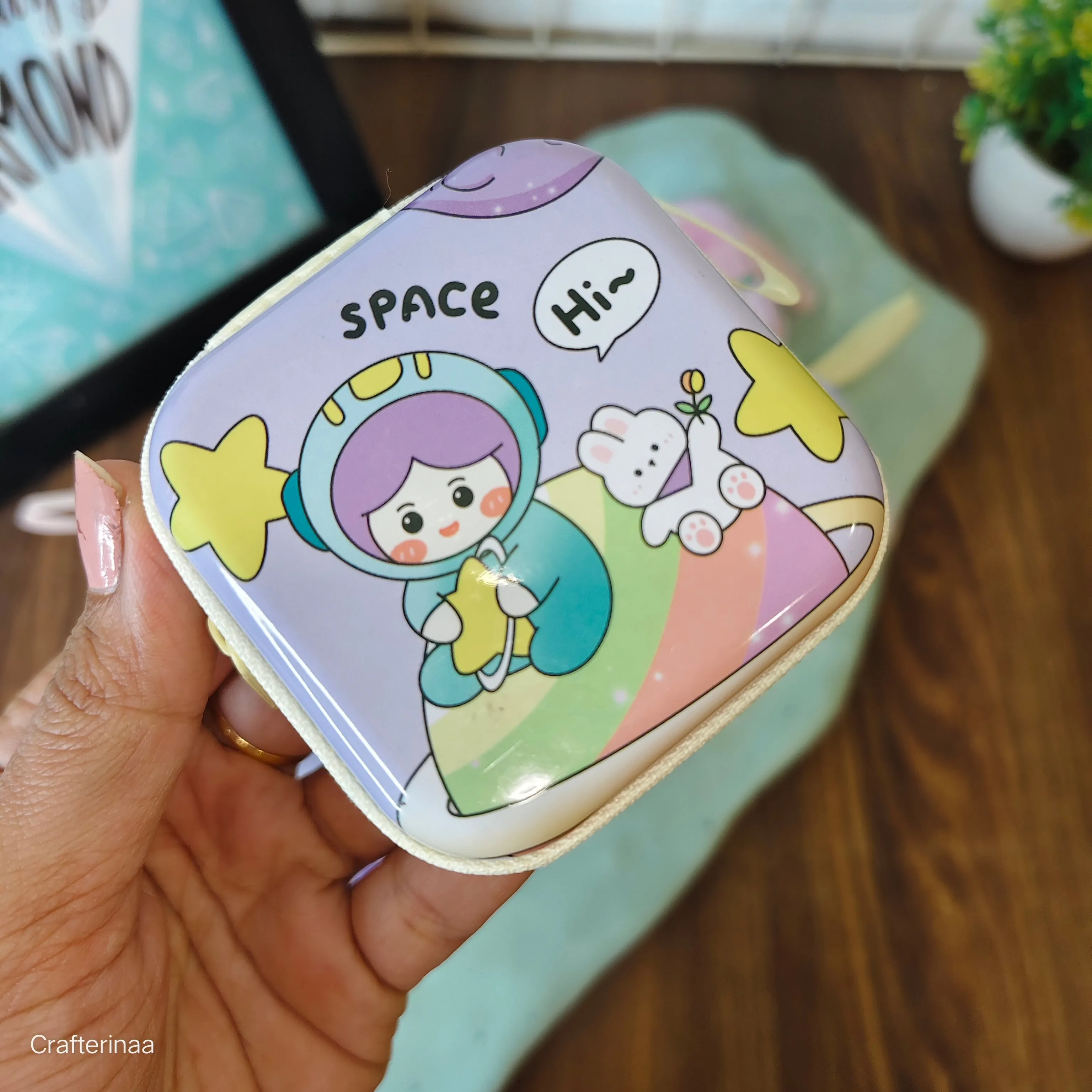Cute tin coin pouches