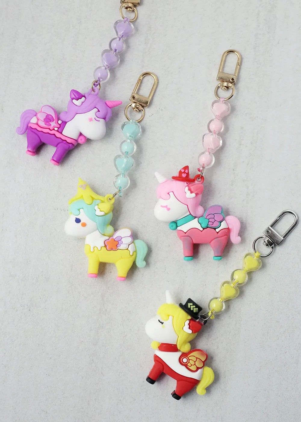 Cute Unicorn Keychain