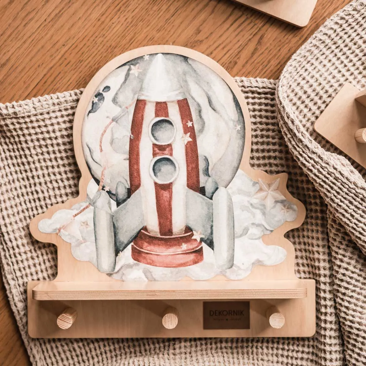 DEKORNIK Rocketship Mini Shelf