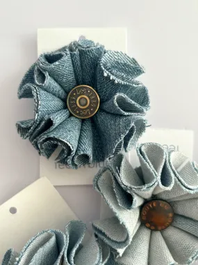 Denim Flowers