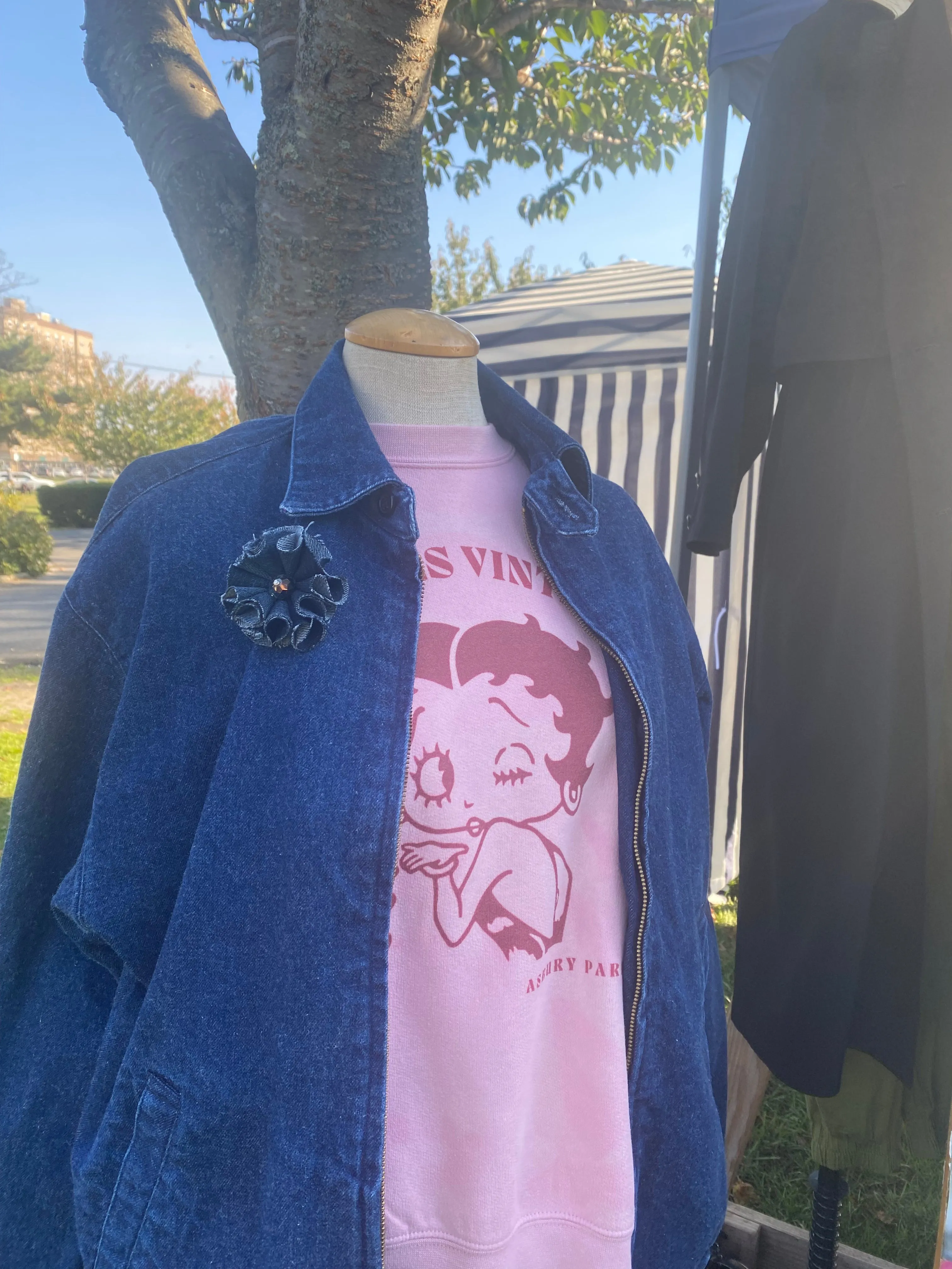 Denim Flowers