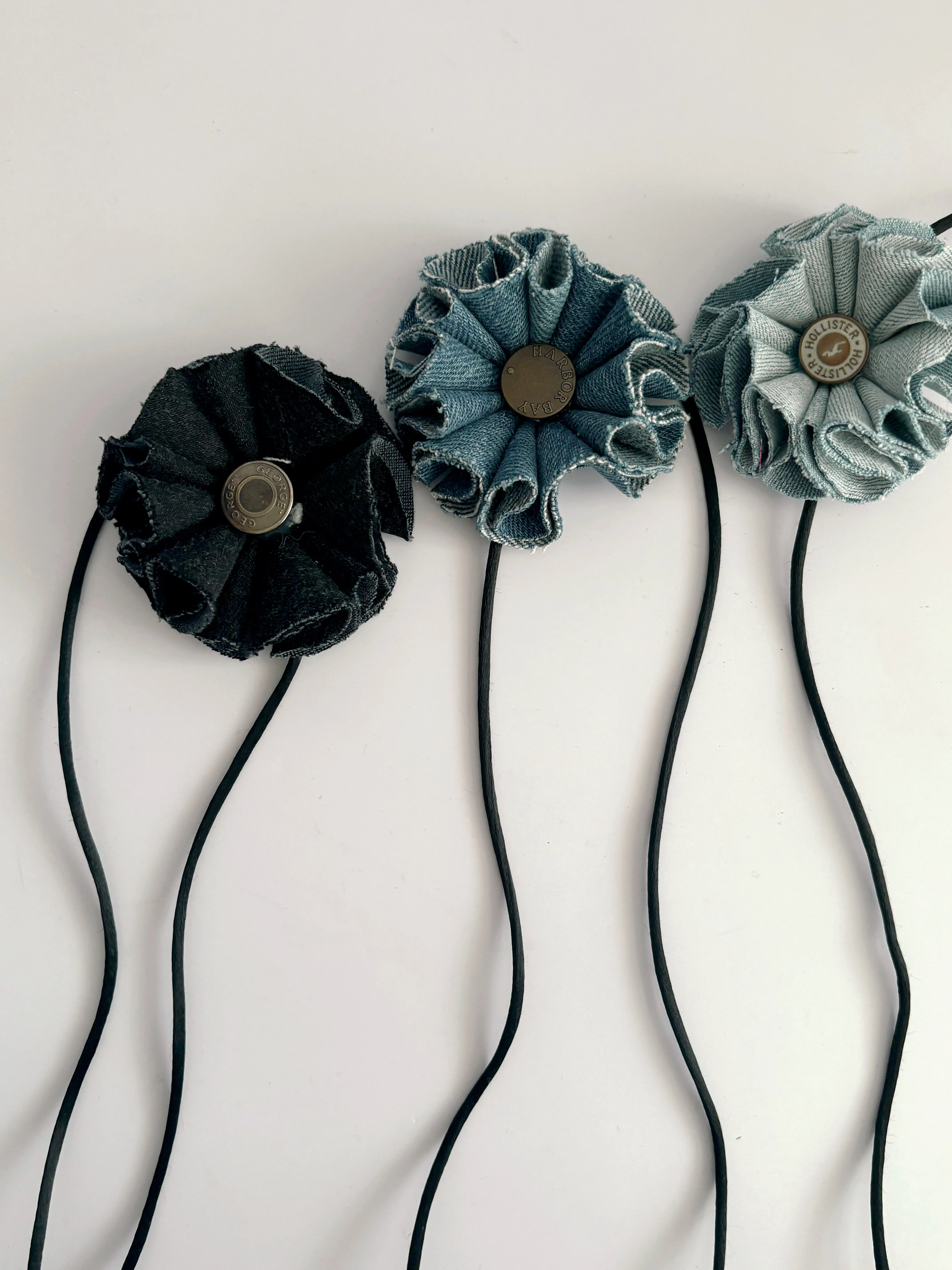 Denim Flowers