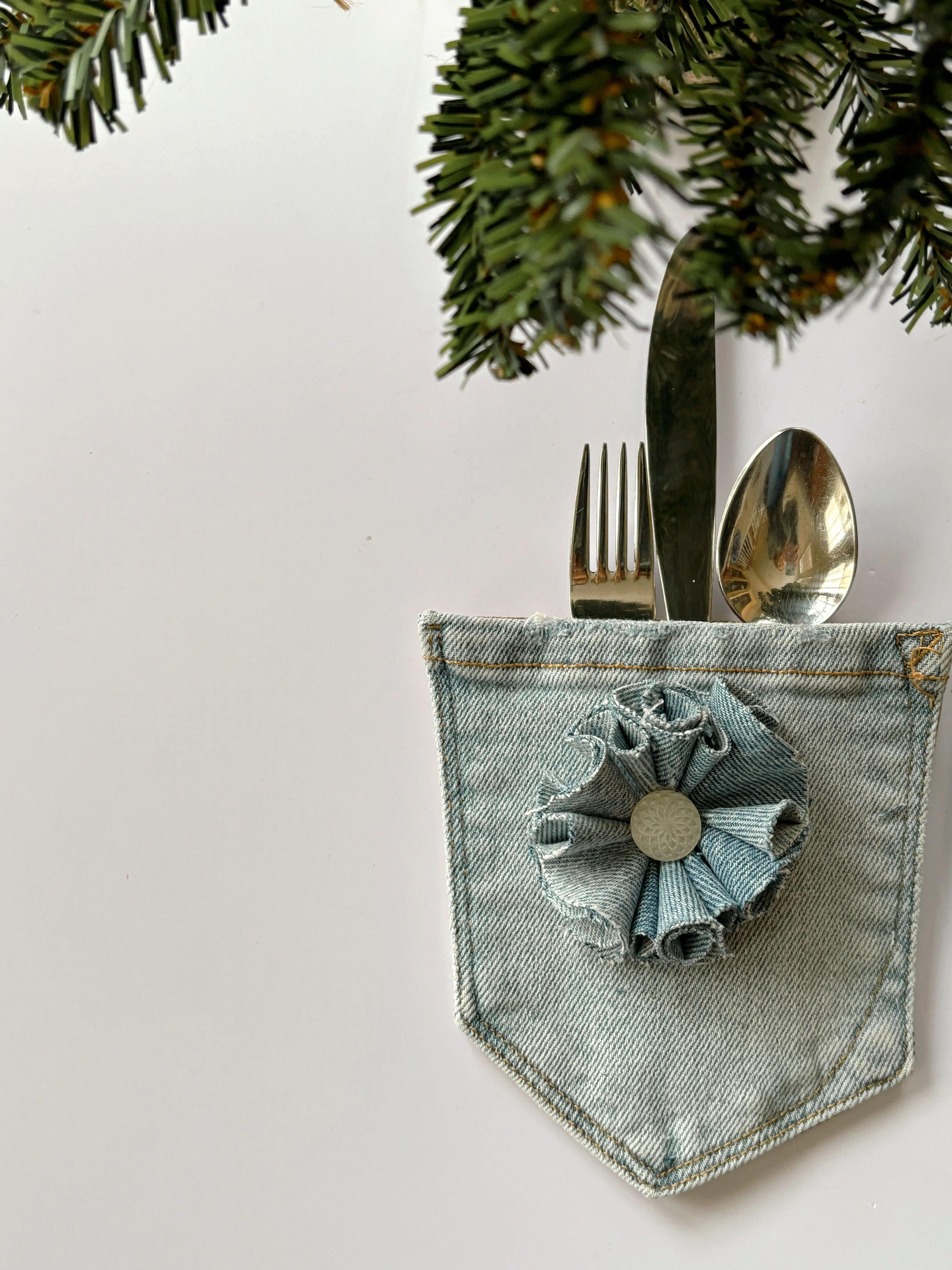 Denim Flowers