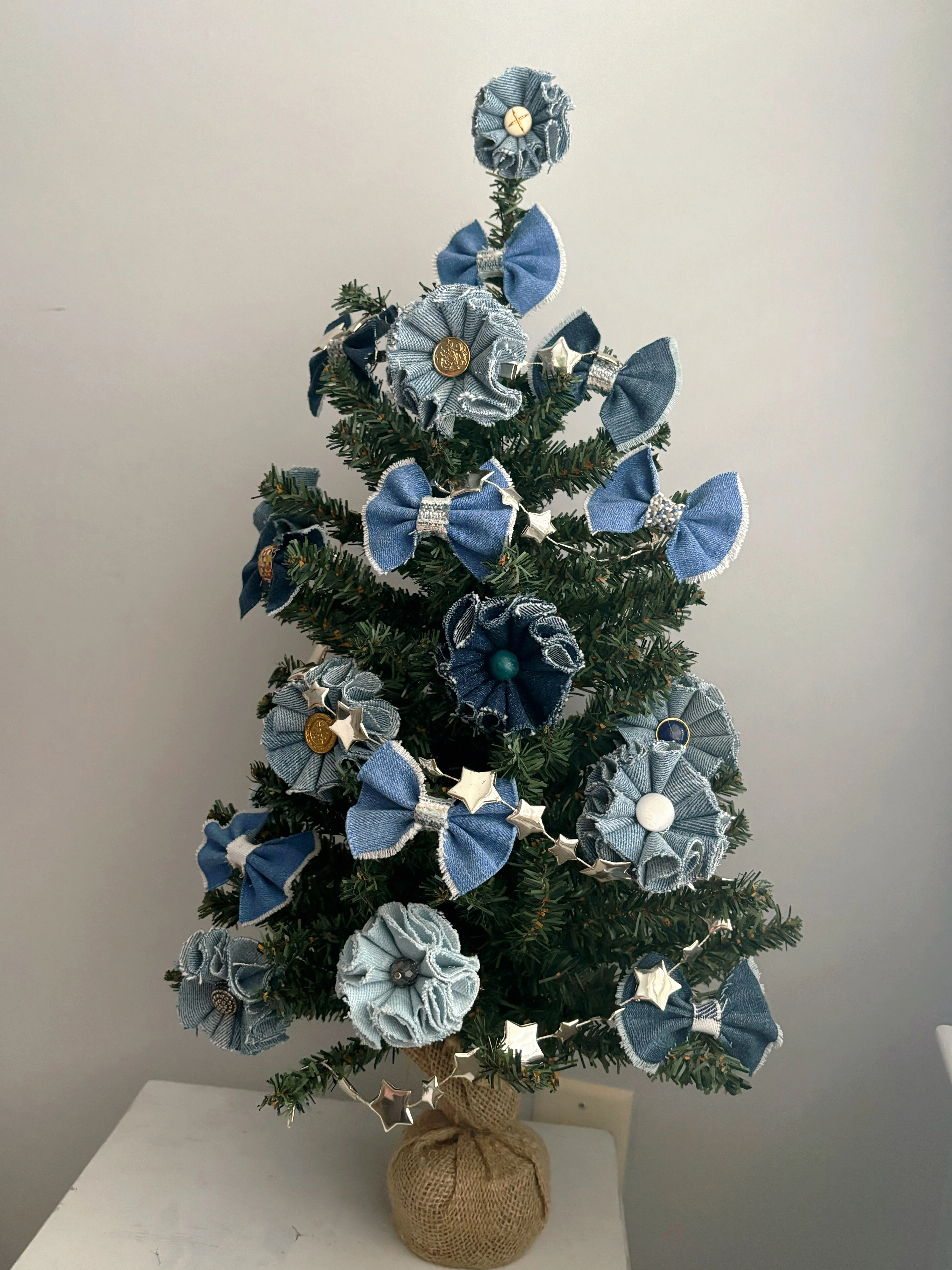 Denim Flowers