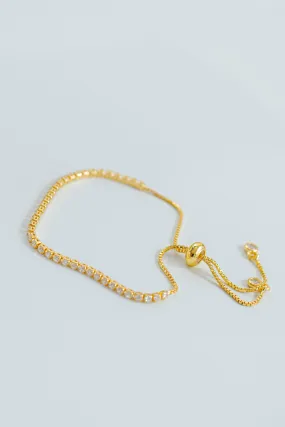 Diamanté Adjustable Bracelet