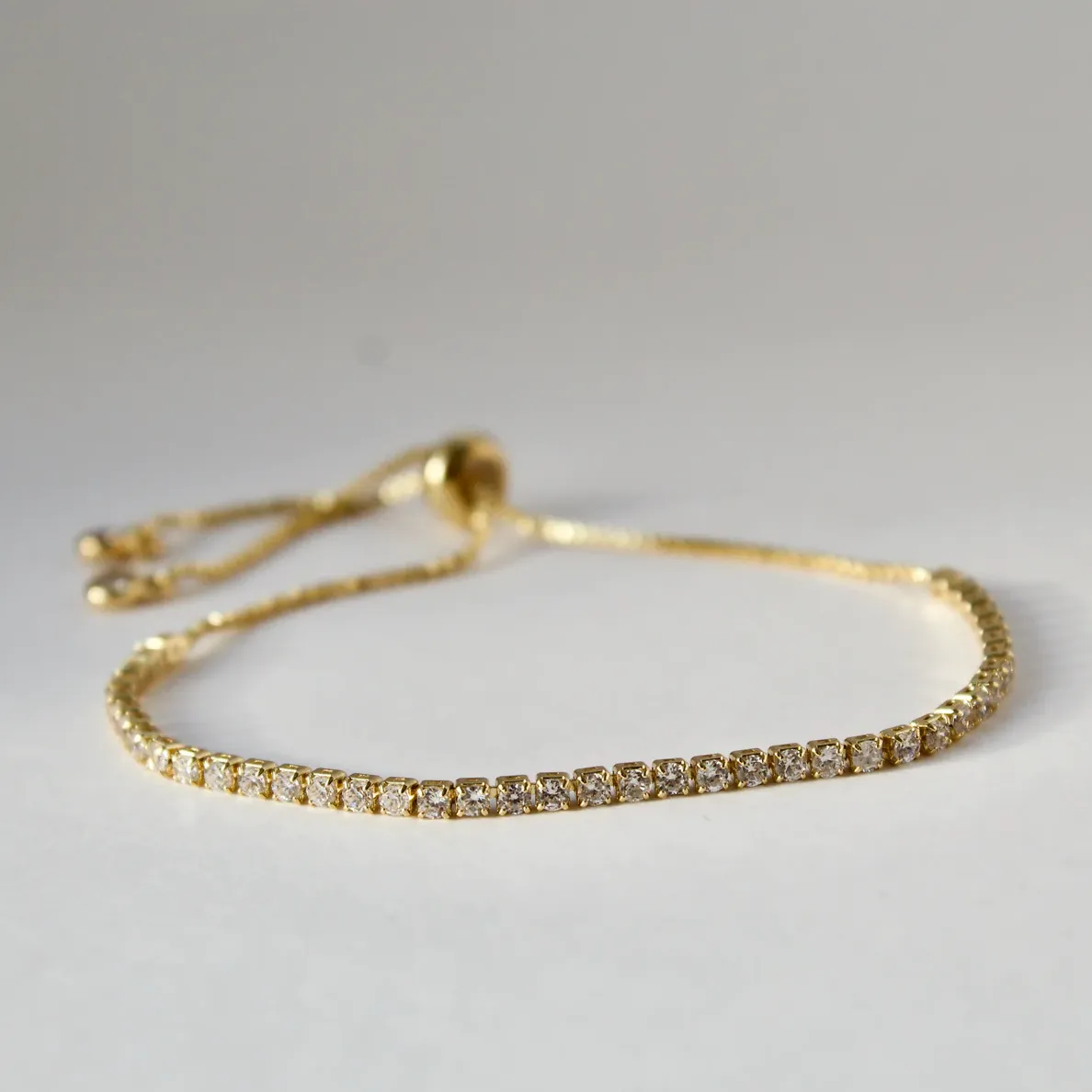 Diamanté Adjustable Bracelet