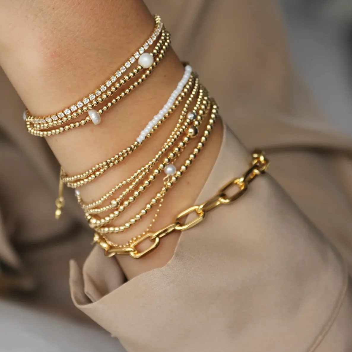 Diamanté Adjustable Bracelet