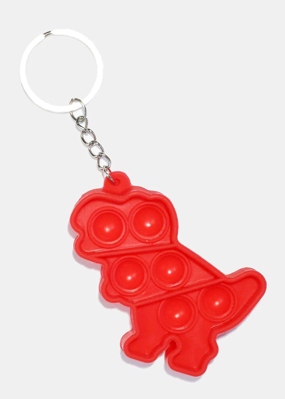 Dinosaur Push Pop Keychain