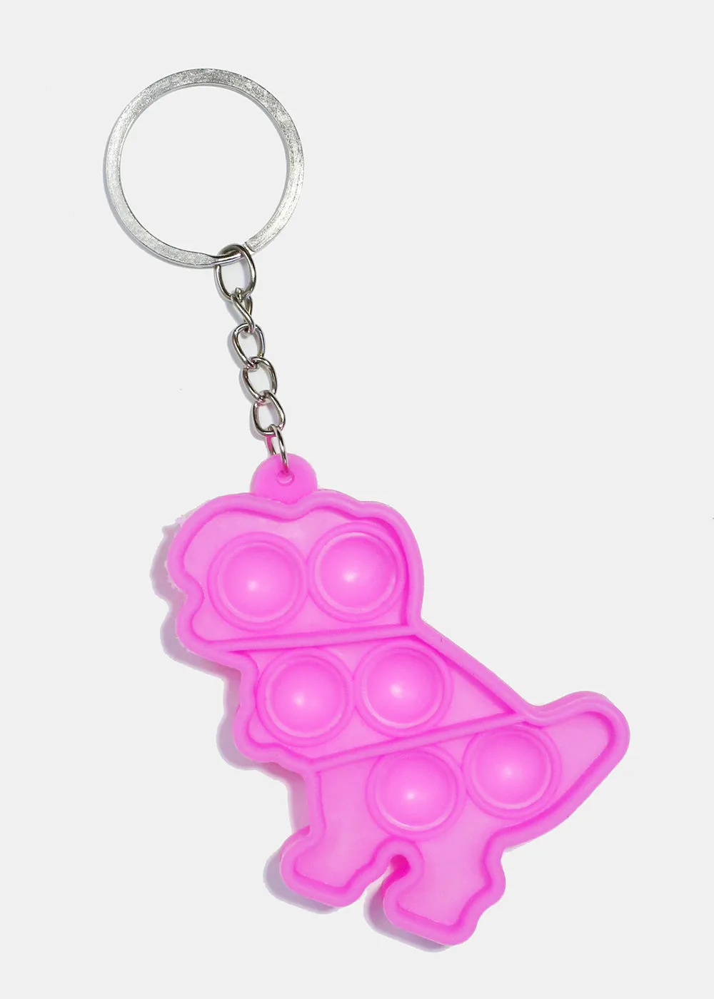 Dinosaur Push Pop Keychain