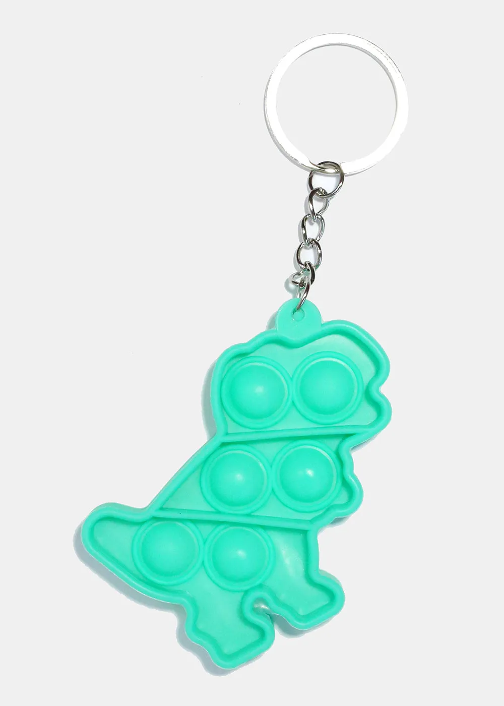 Dinosaur Push Pop Keychain