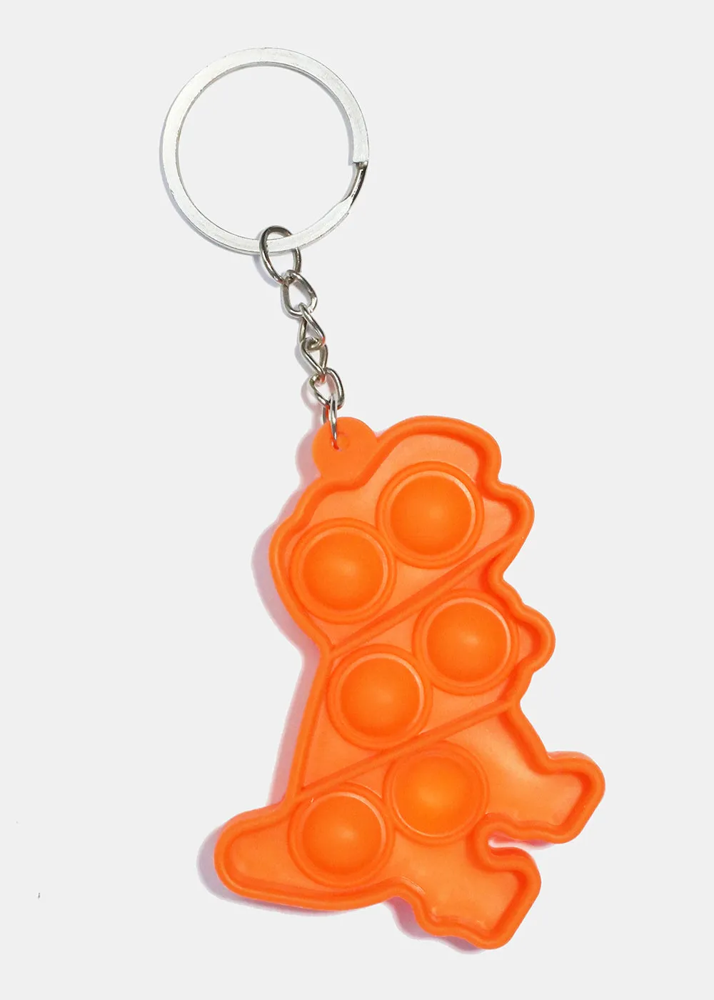 Dinosaur Push Pop Keychain