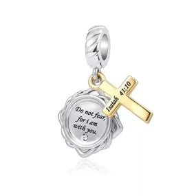 Do Not Fear Charm - 925 Sterling Silver