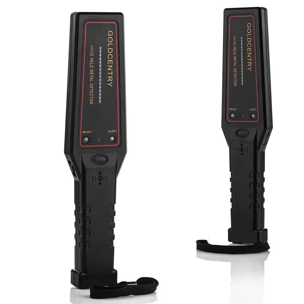 Dostyle Super Security Scanner, Hand Held Metal Detectors with 16 LED Metal Indicator lights and Adjustable Sensitivity