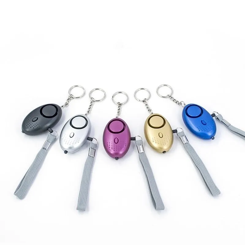 Fashion Color Block Oval Abs Alloy Burglar Alarm 1 Piece