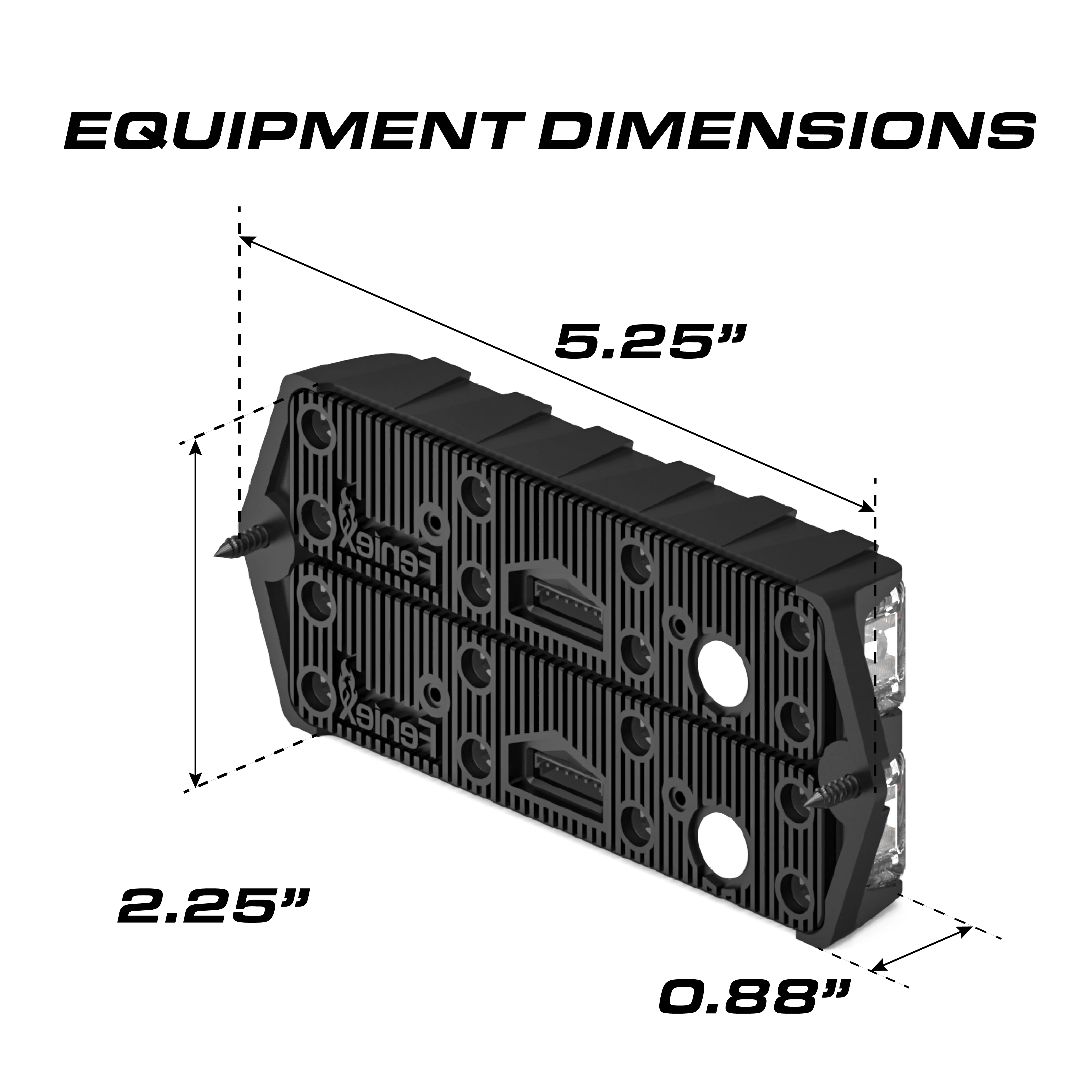 Feniex Q Series Dual Surface Mount
