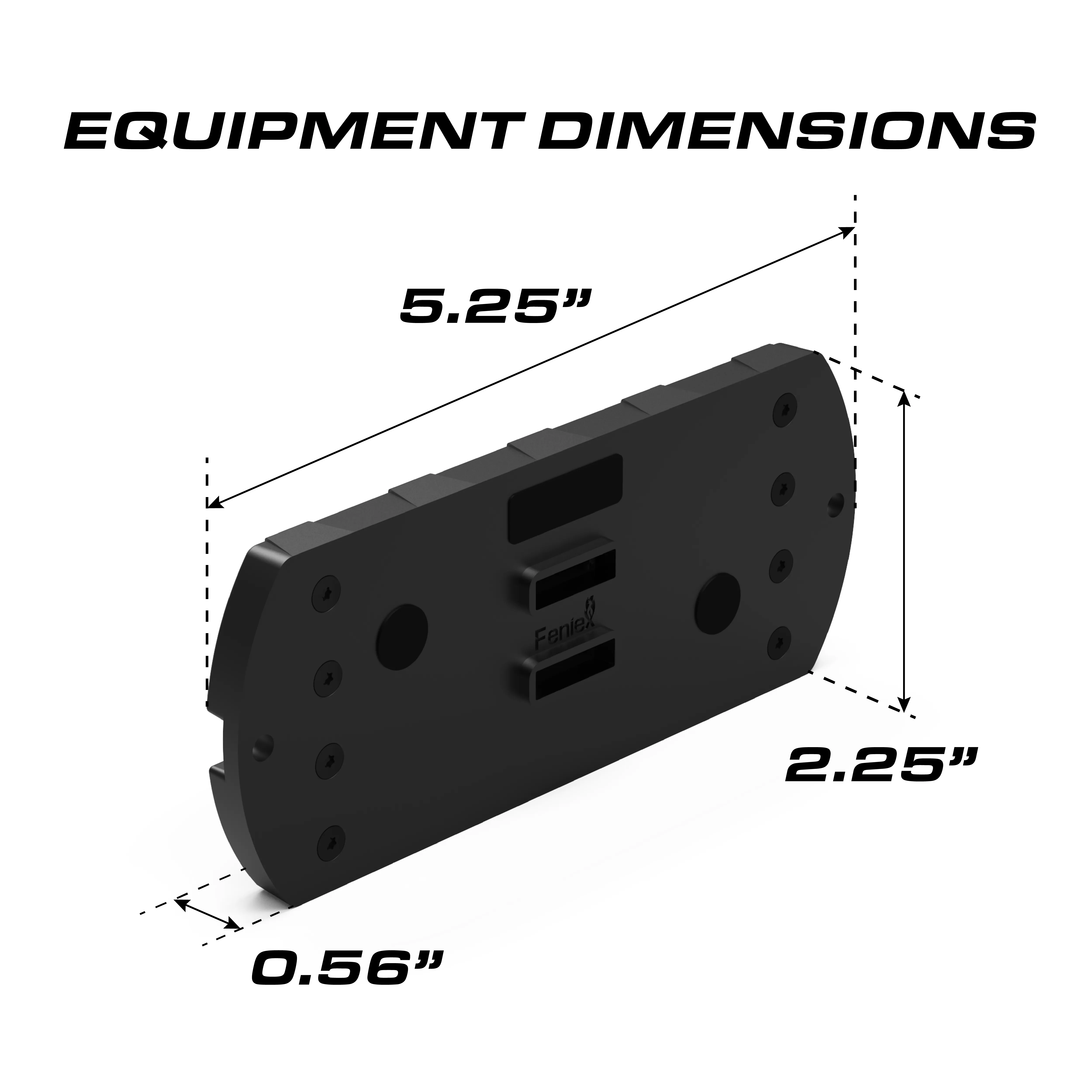 Feniex Q Series Flat Dual Surface Mount
