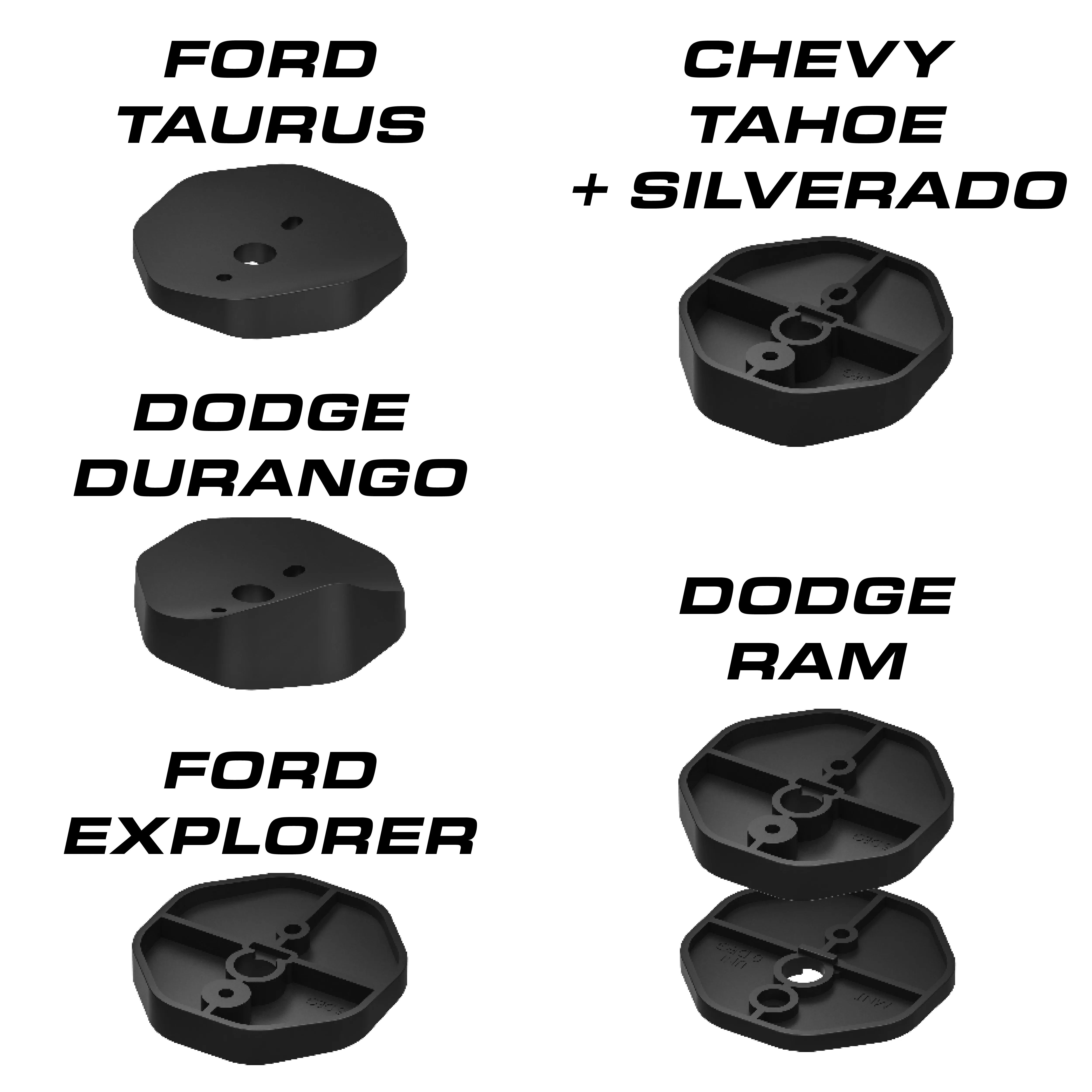 Feniex Q Series Under Mirror Puck