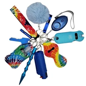 Fight Fobs® Tie Dye Self Defense Key Chain Gift Set