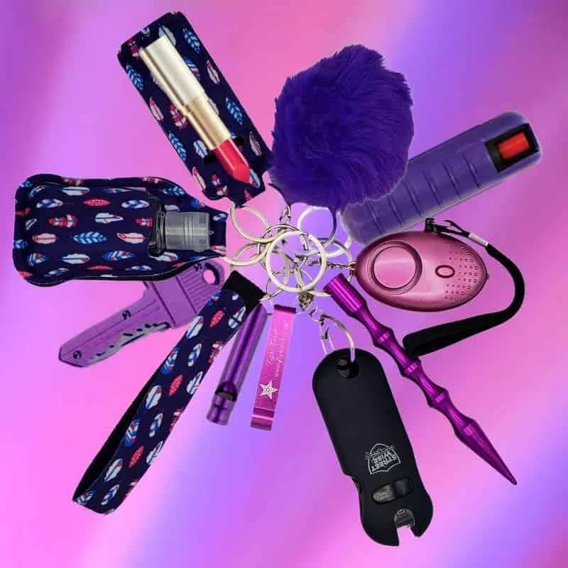 Fight Fobs® Tribe Vibe Boho Self Defense Key Chain Set