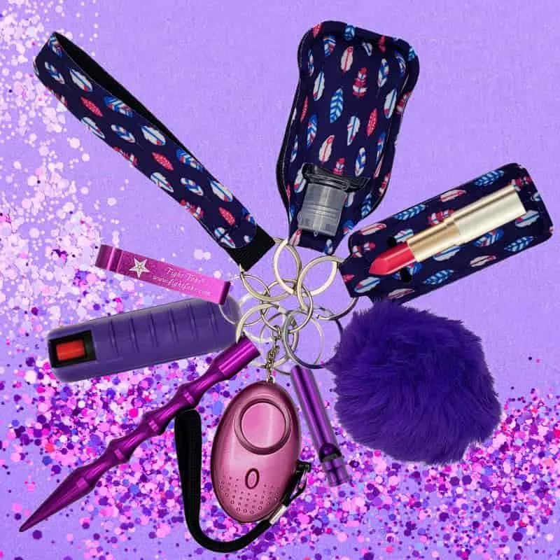 Fight Fobs® Tribe Vibe Boho Self Defense Key Chain Set