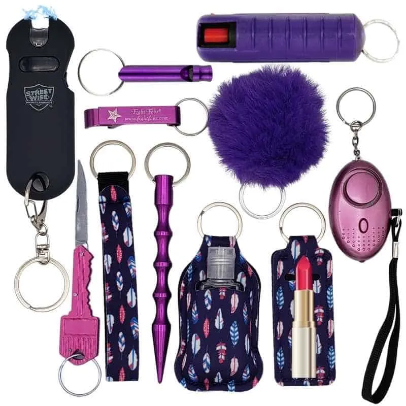Fight Fobs® Tribe Vibe Boho Self Defense Key Chain Set