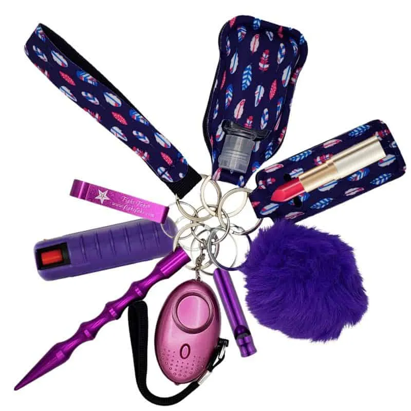 Fight Fobs® Tribe Vibe Boho Self Defense Key Chain Set