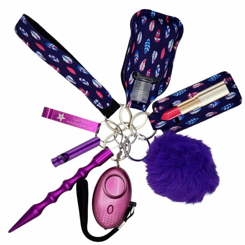Fight Fobs® Tribe Vibe Boho Self Defense Key Chain Set