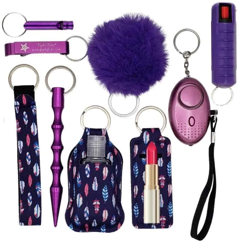 Fight Fobs® Tribe Vibe Boho Self Defense Key Chain Set