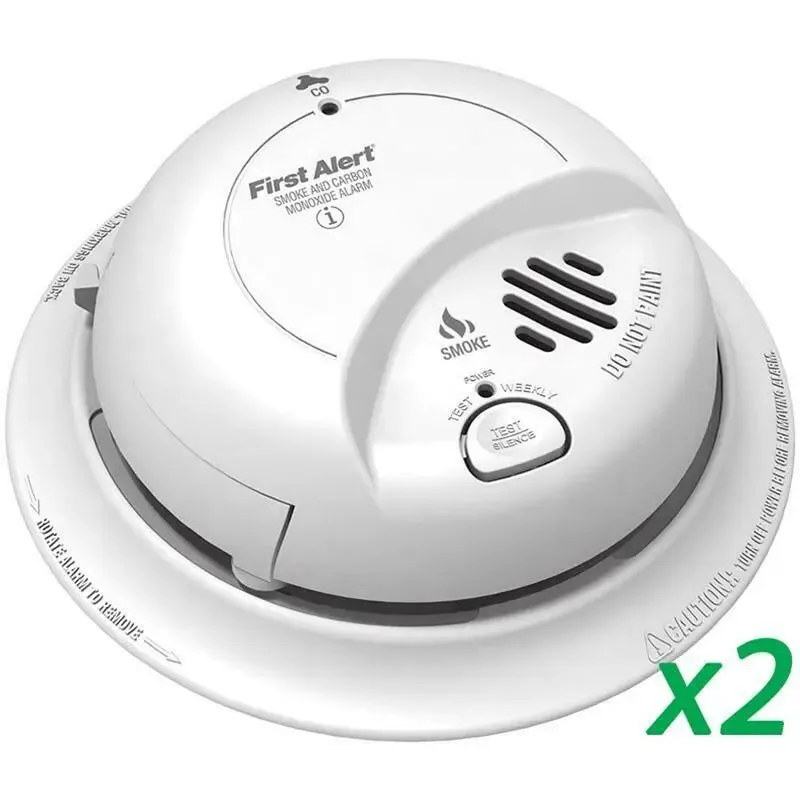 First Alert BRK SC9120B Smoke Carbon Monoxide Detector w/ Batt Backup