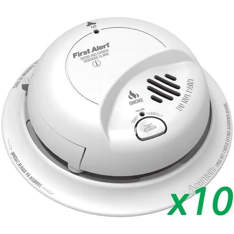 First Alert BRK SC9120B Smoke Carbon Monoxide Detector w/ Batt Backup