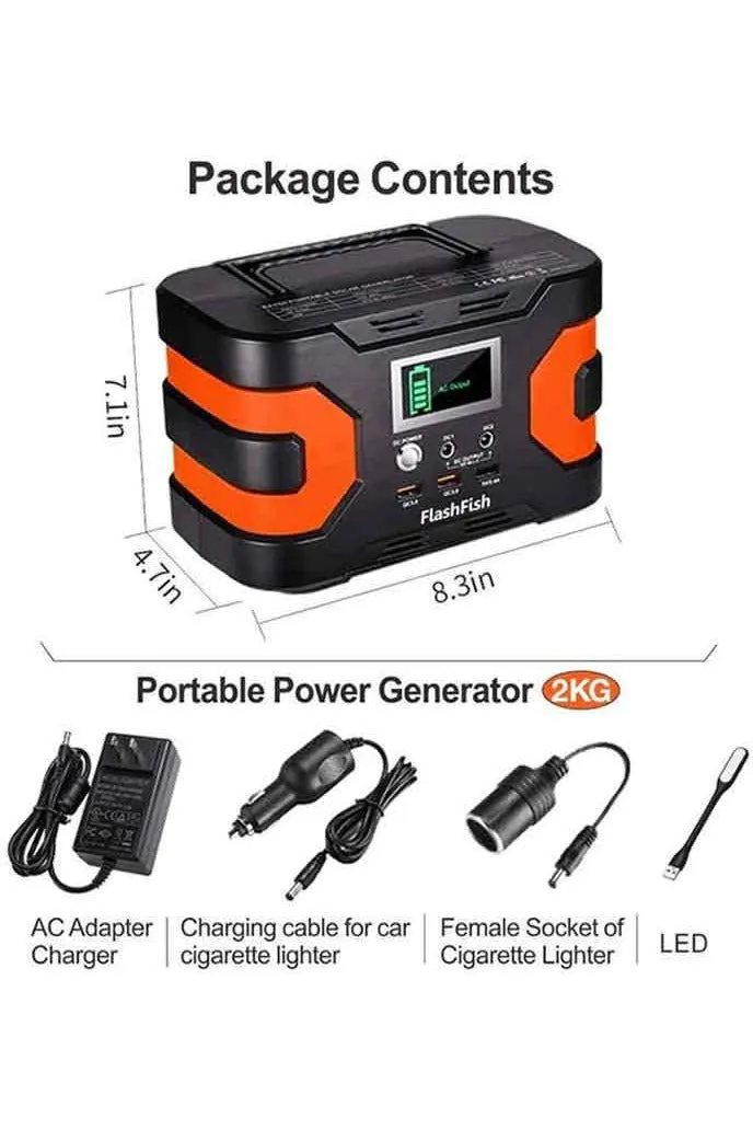 FlashFish EA150 200W Peak Power Station