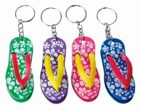 Flip Flop Hawaiian Style Keychain Eraser (36/unit), #3676 (X-2)