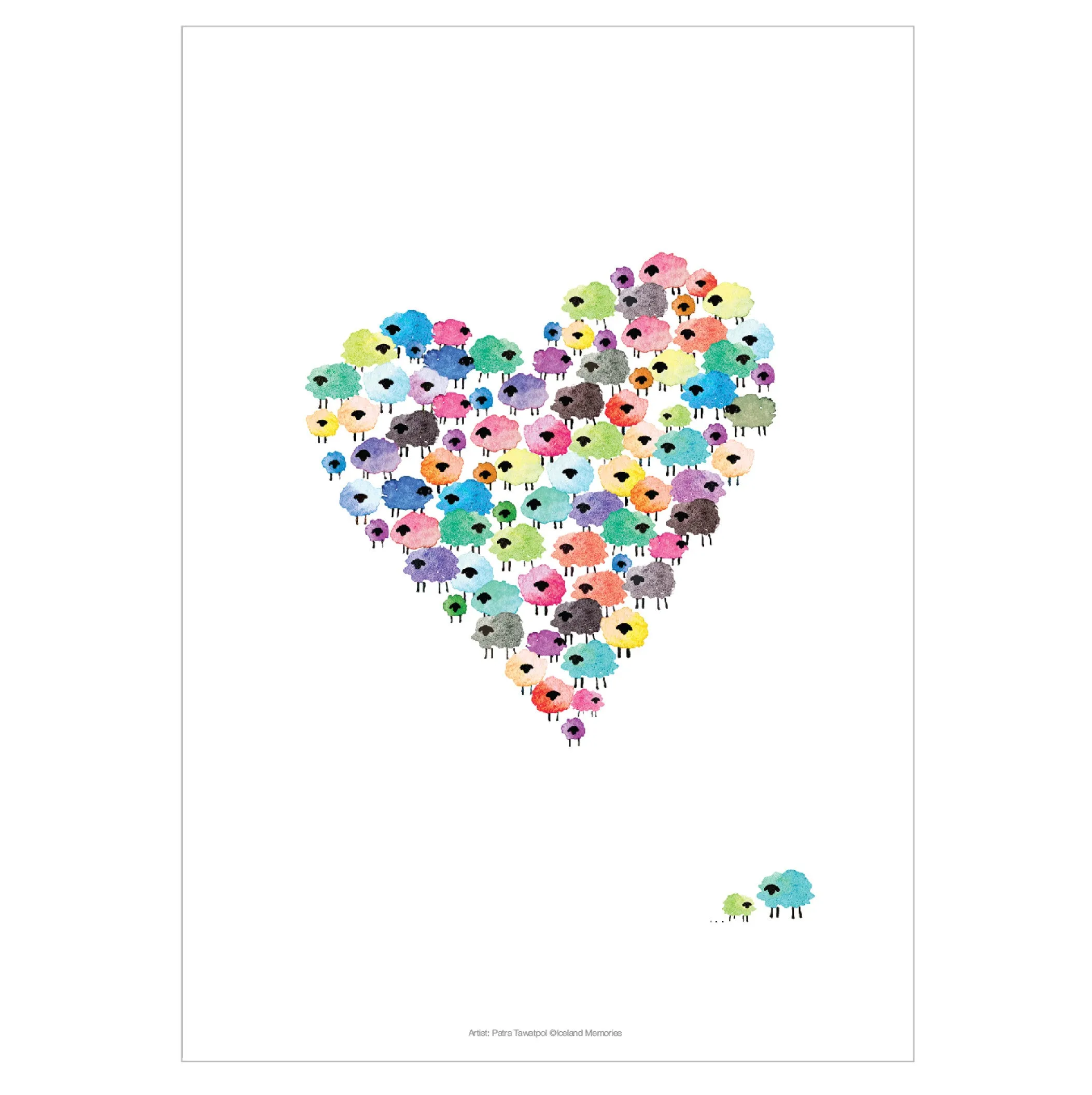 Flock of love A4
